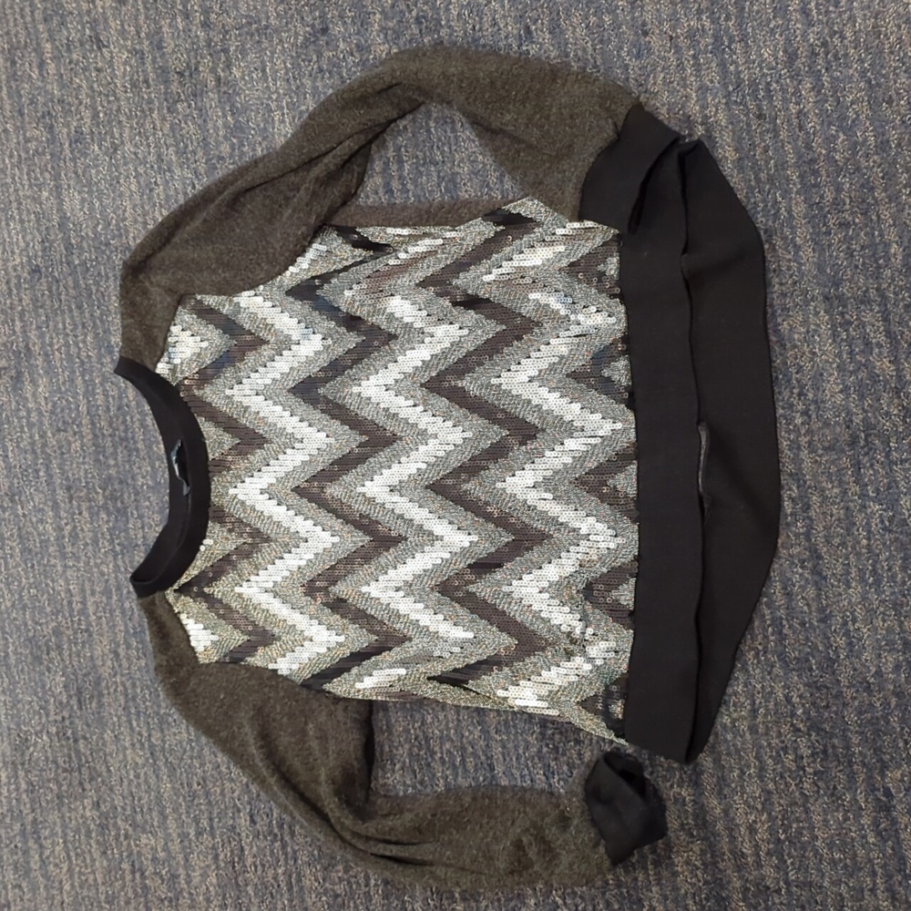 Sequin Sweater - image 1
